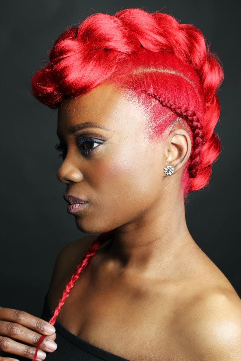 Faux Hawk Braid Photo By Tammie Allen